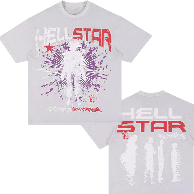 Hellstar Casual Cotton T-Shirt for Men and Women