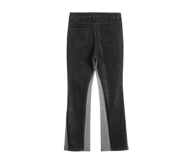 Jeans Acampanados con Costuras en Contraste - MDS StreetWord