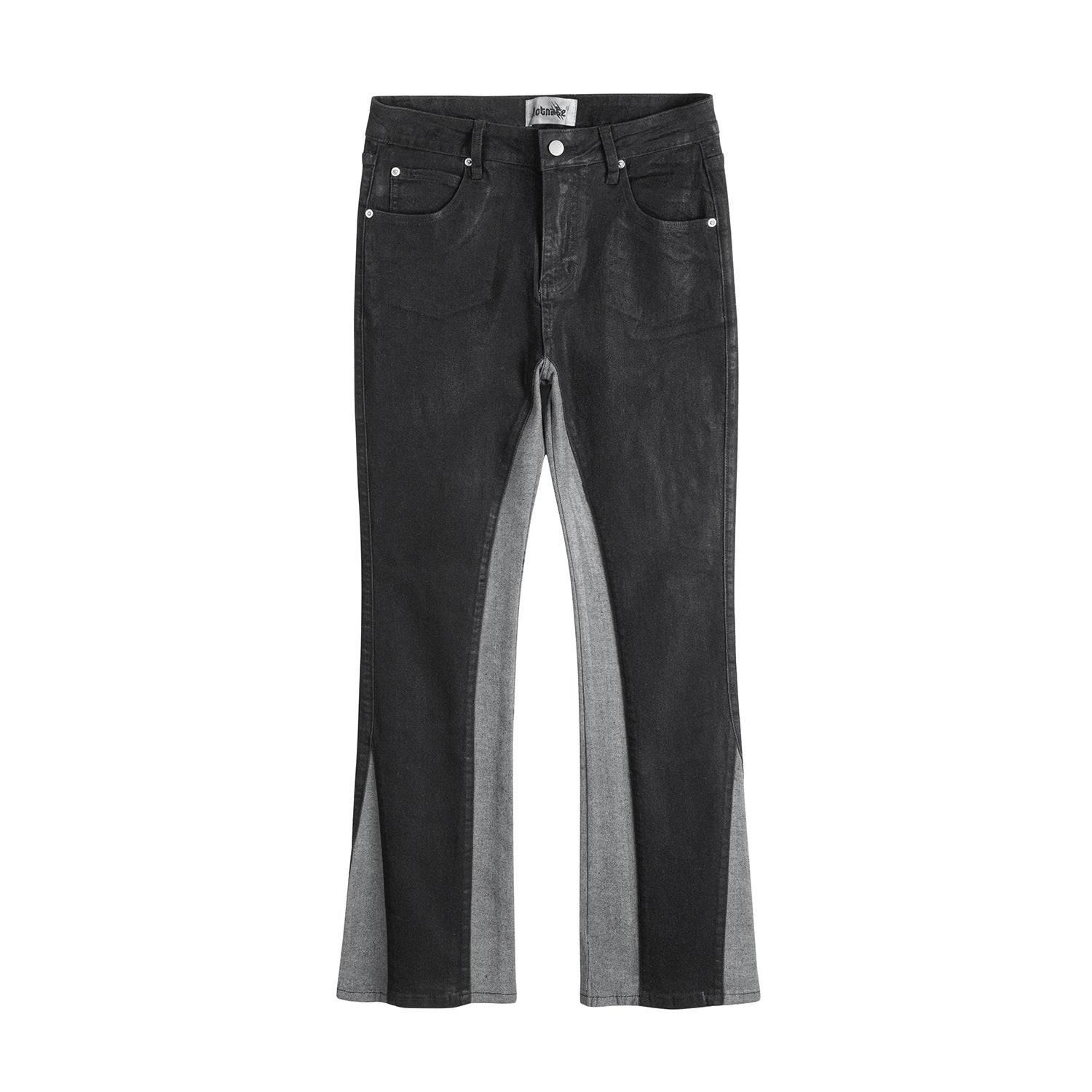 Jeans Acampanados con Costuras en Contraste - MDS StreetWord