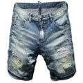 High-end Hand-worn Painted Five-point Shorts for Men
