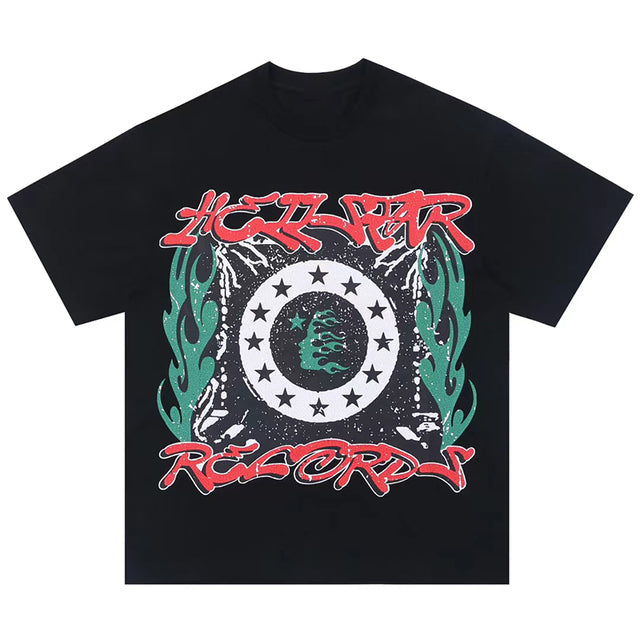 Hellstar Casual Cotton T-Shirt for Men and Women