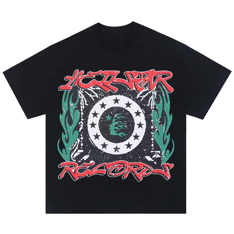 Hellstar Casual Cotton T-Shirt for Men and Women